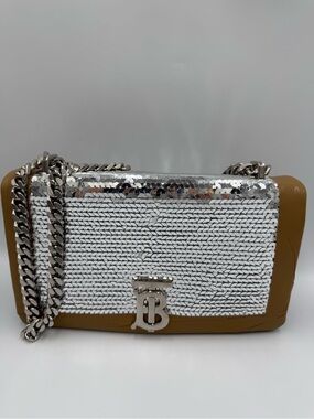Burberry TB Sequined Runway Bag